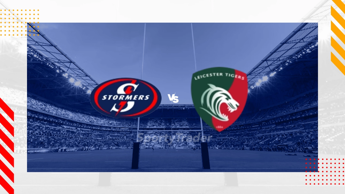 Pronostic Stormers vs Leicester Tigers
