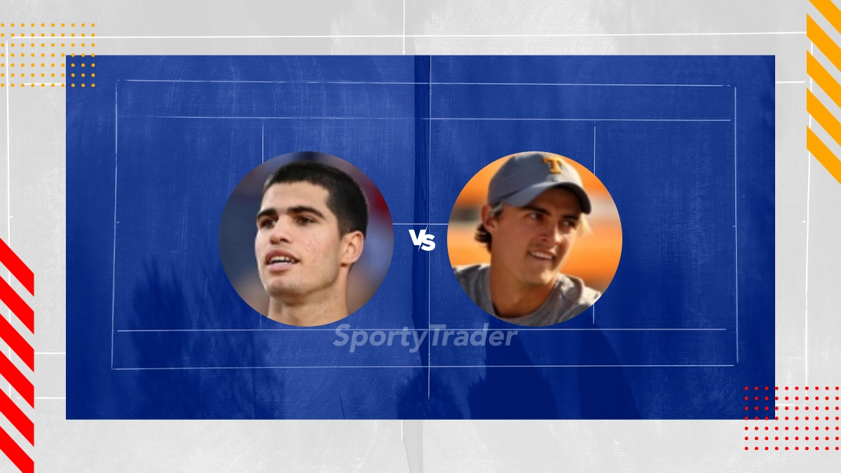 Carlos Alcaraz vs Adam Walton Picks