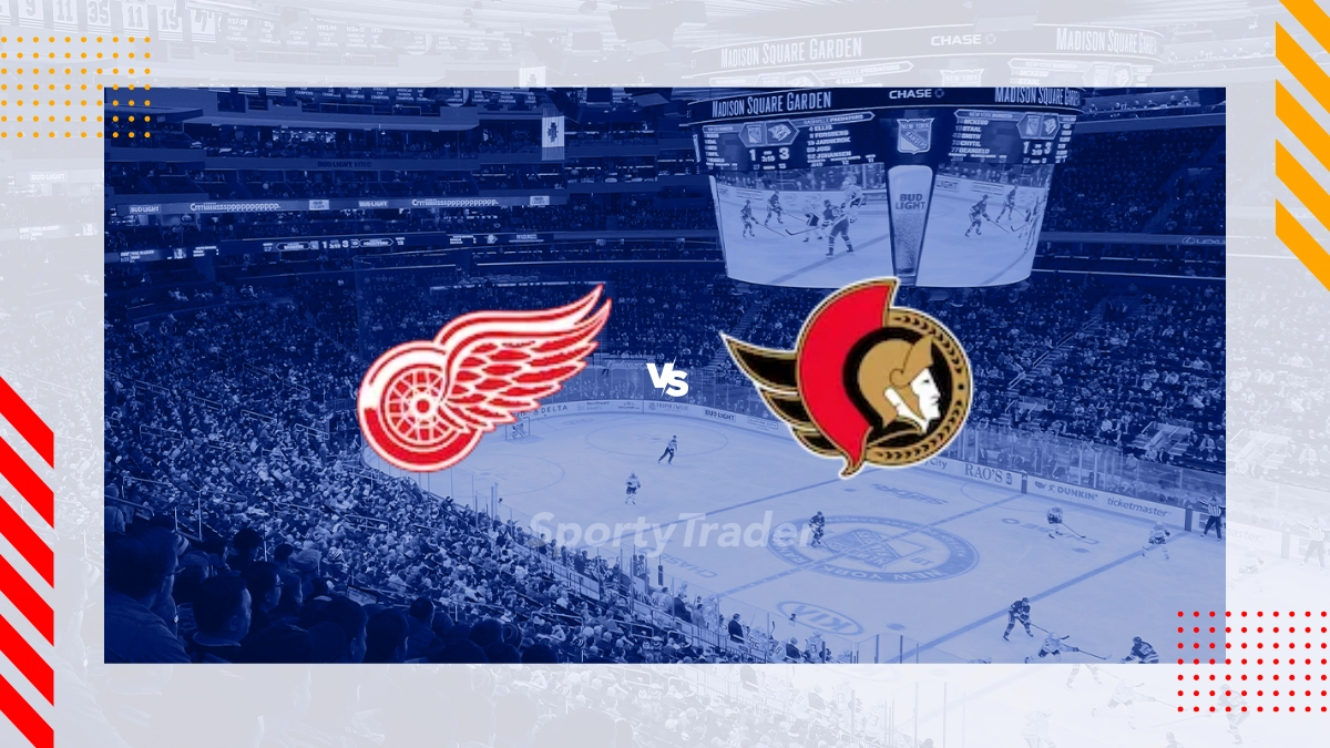 Pronostic Détroit Red Wings vs Ottawa Senators