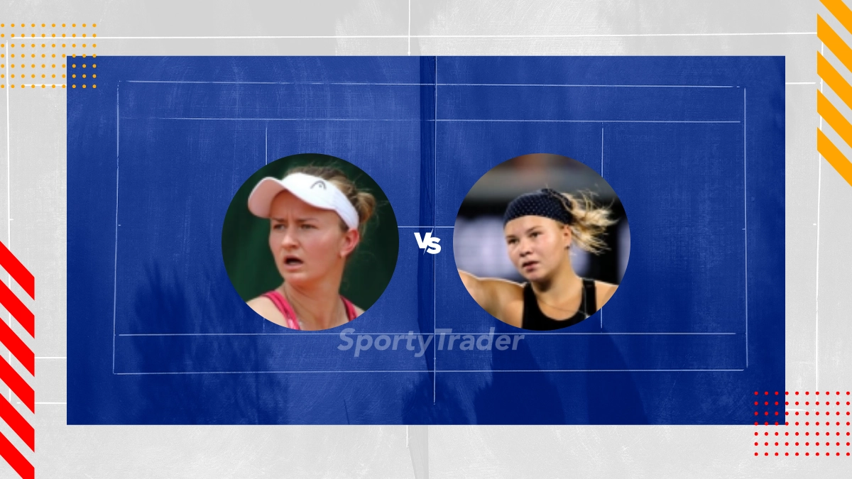 Barbora Krejcikova vs Diana Shnaider Prediction