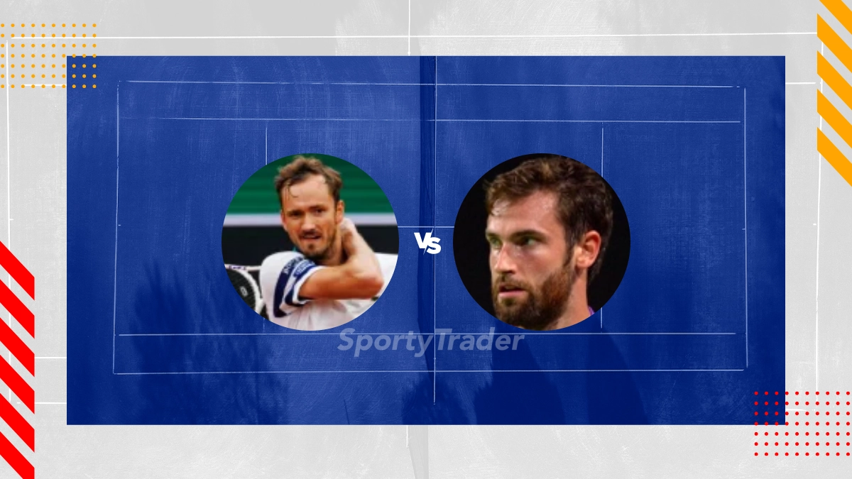 Pronostic Daniil Medvedev vs Quentin Halys