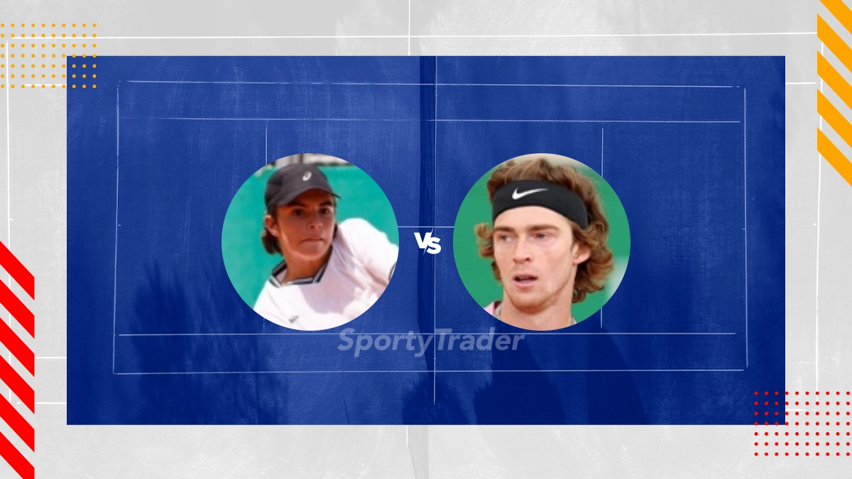 Pronostic Jaime Faria vs Andrey Rublev