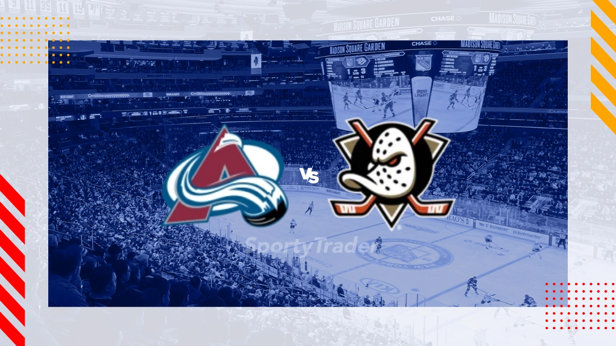 Colorado Avalanche vs Anaheim Ducks Picks