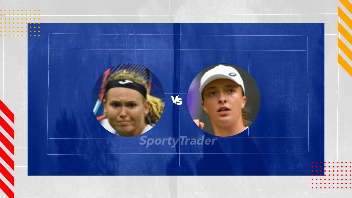 Pronostic Marie Bouzkova vs Iga Swiatek