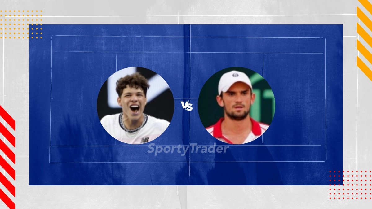 Pronostic Ben Shelton vs Valentin Vacherot