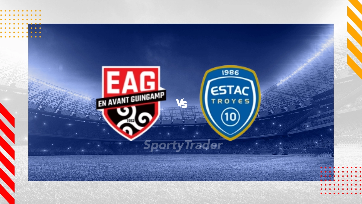 Pronostic EA Guingamp vs ESTAC Troyes