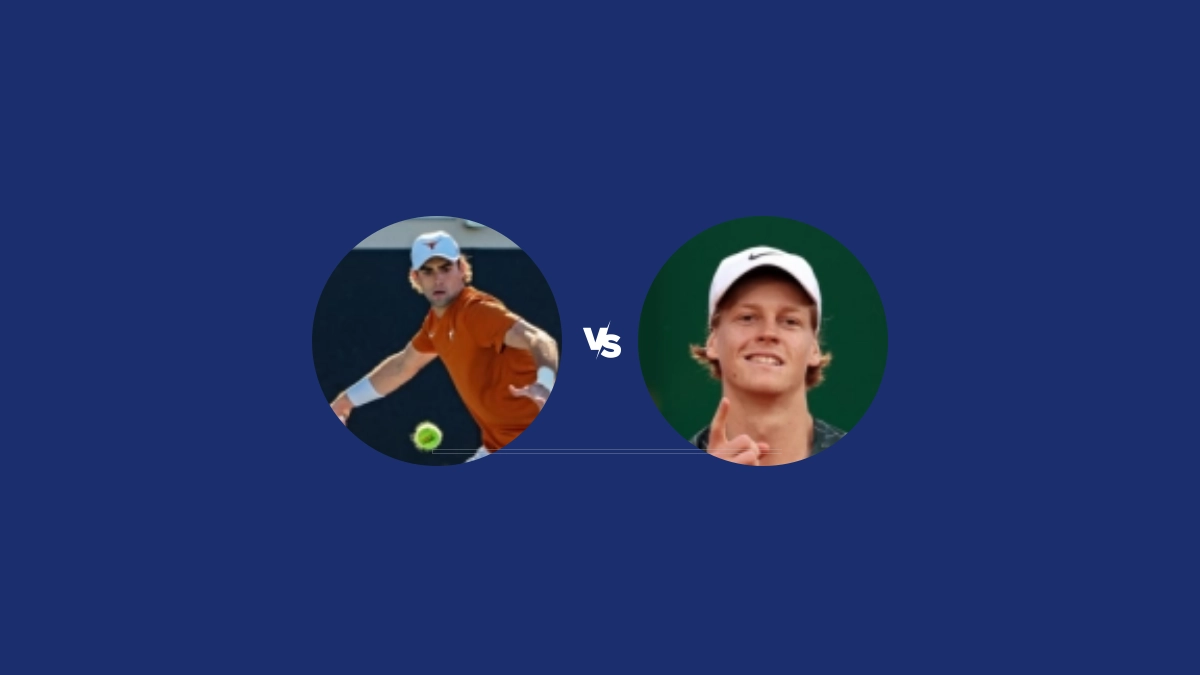 Pronostic Eliot Spizzirri vs Jannik Sinner