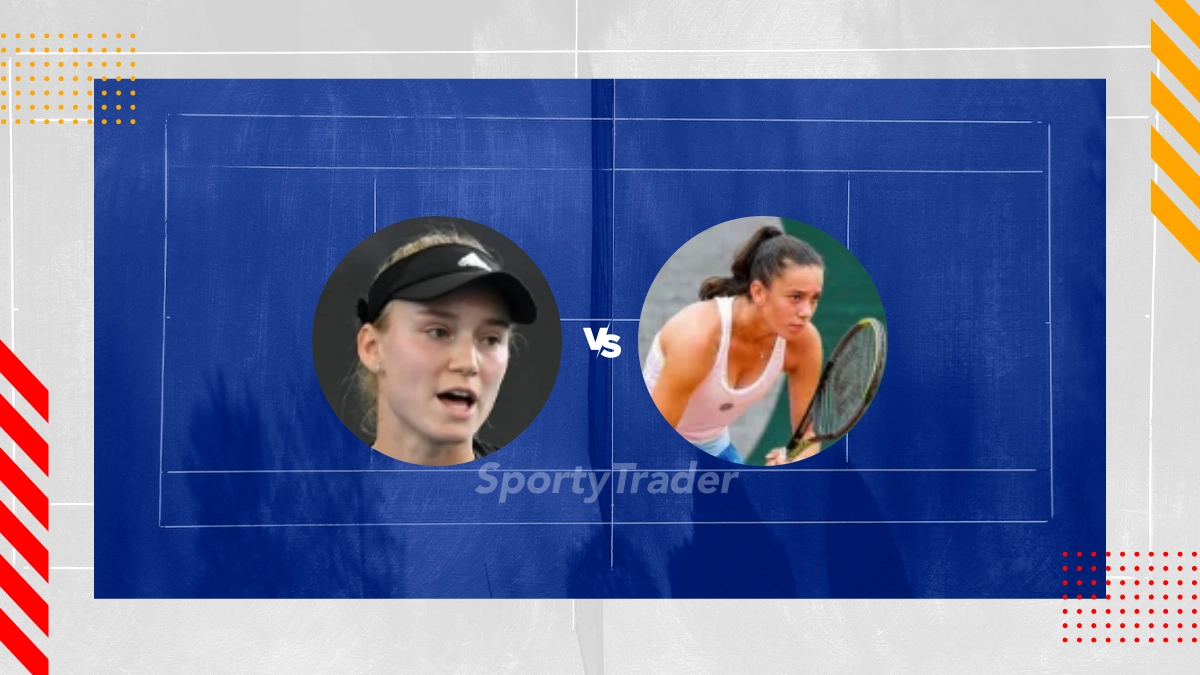 Pronostico Elena Rybakina vs Tereza Valentova