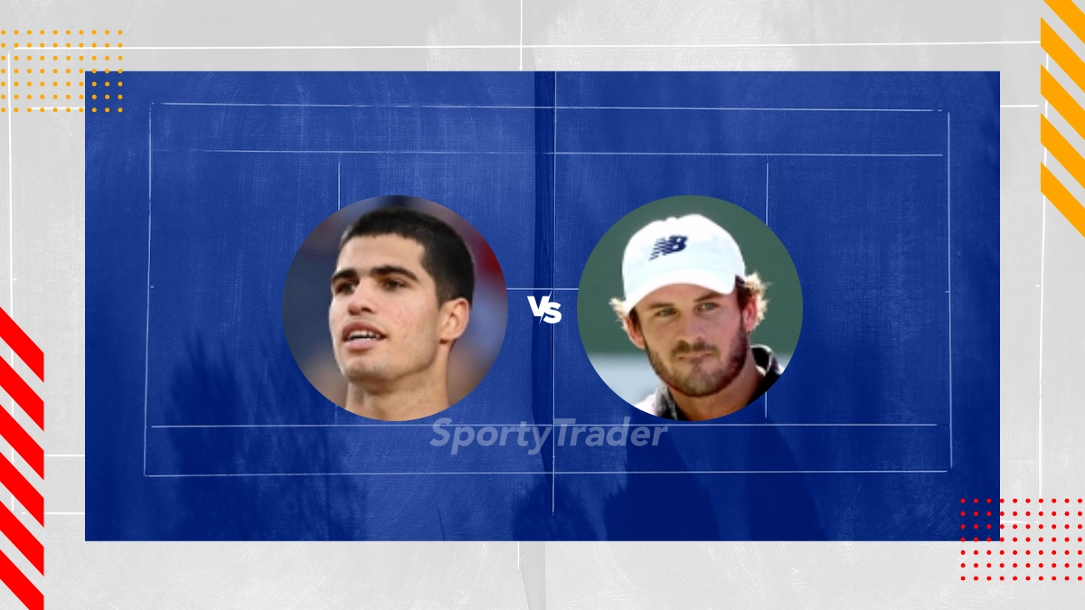 Pronostic Carlos Alcaraz vs Tommy Paul