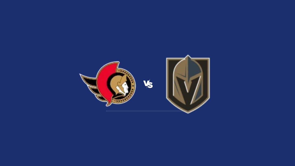 Pronóstico Ottawa Senators vs Vegas Golden Knights