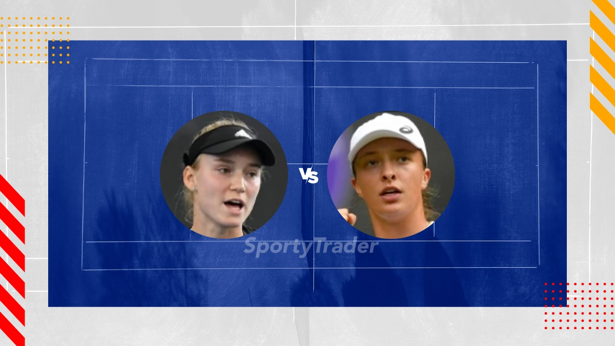 Pronóstico Elena Rybakina vs Iga Swiatek