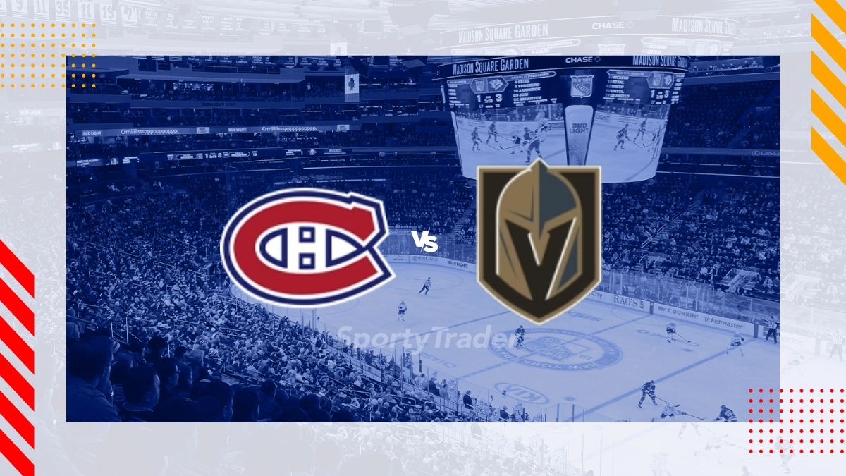 Pronóstico Montreal Canadiens vs Vegas Golden Knights