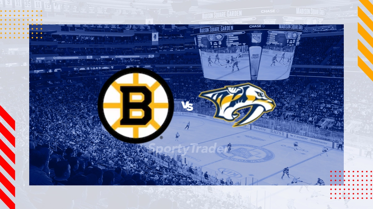 Pronóstico Boston Bruins vs Nashville Predators
