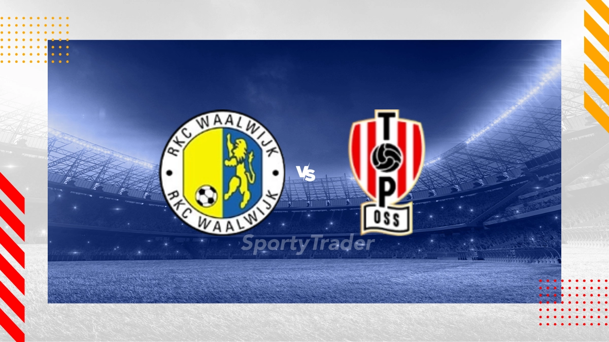 Voorspelling RKC Waalwijk vs TOP Oss