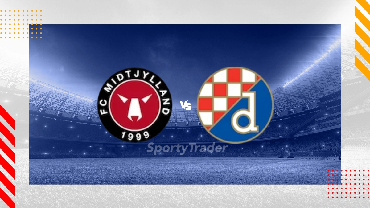 Palpite FC Midtjylland x NK Dínamo Zagreb - Liga Europa, 29/01/2026