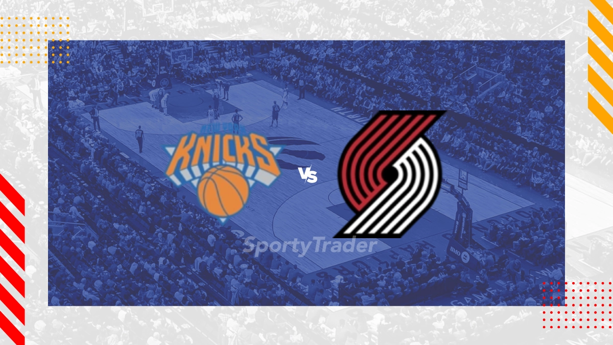 Prognóstico NY Knicks vs Portland Trail Blazers