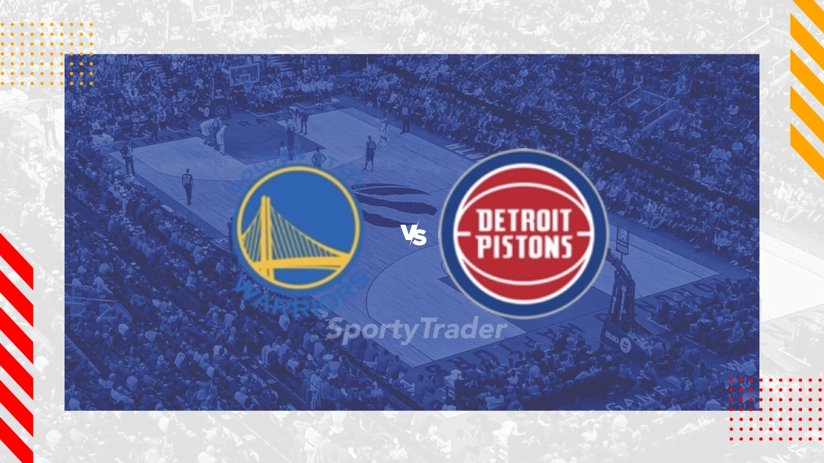 Prognóstico Golden State Warriors vs Detroit Pistons