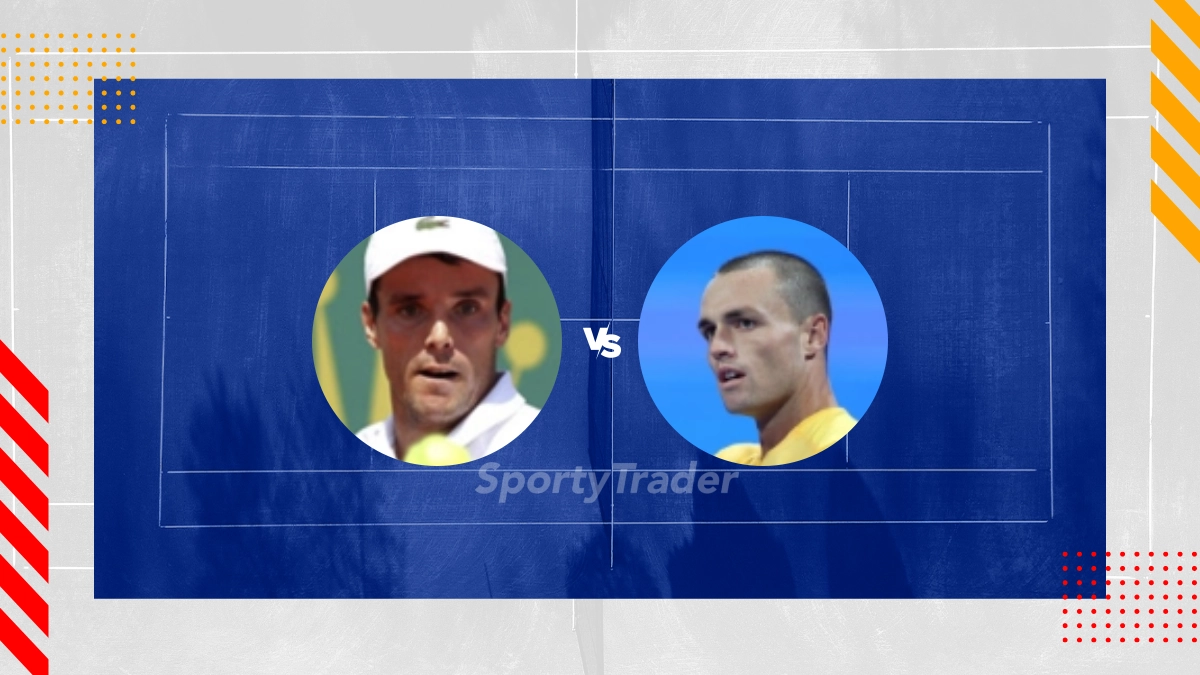 Pronostic Roberto Bautista-Agut vs Christopher O'Connell