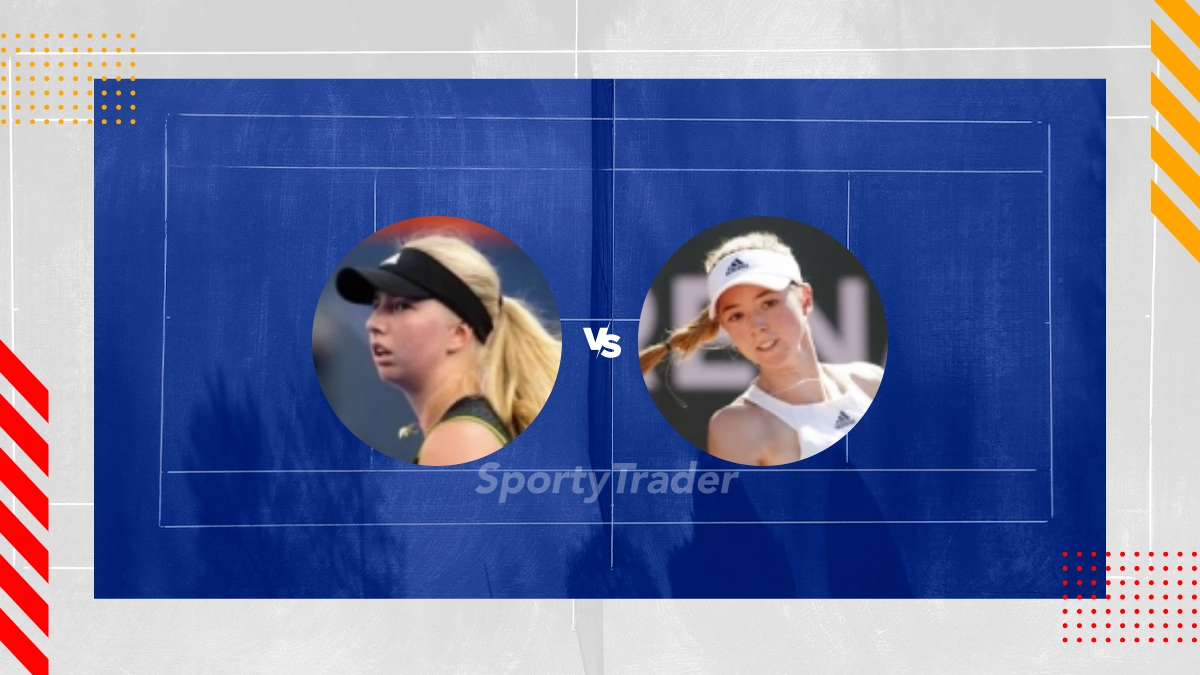 Pronostico Clara Tauson vs Simona Waltert