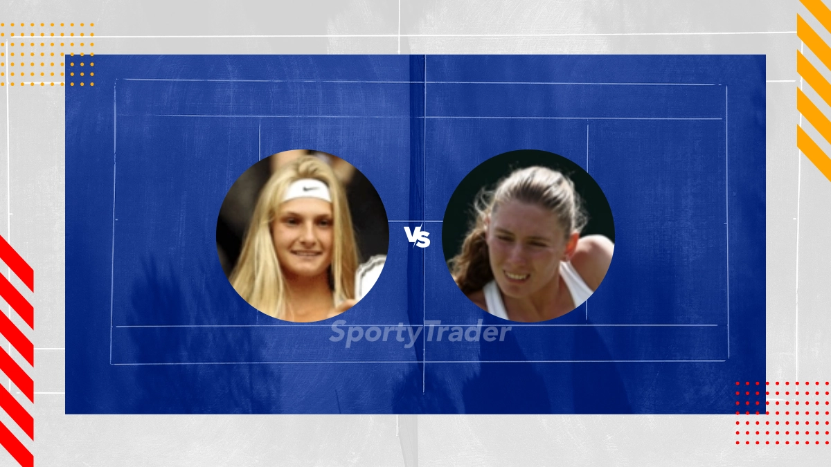 Pronostic Dayana Yastremska vs Ekaterina Alexandrova