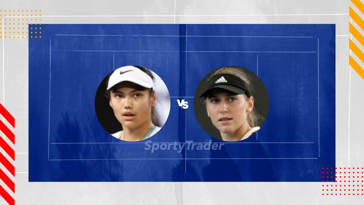 Pronostic Emma Raducanu vs Kaja Juvan