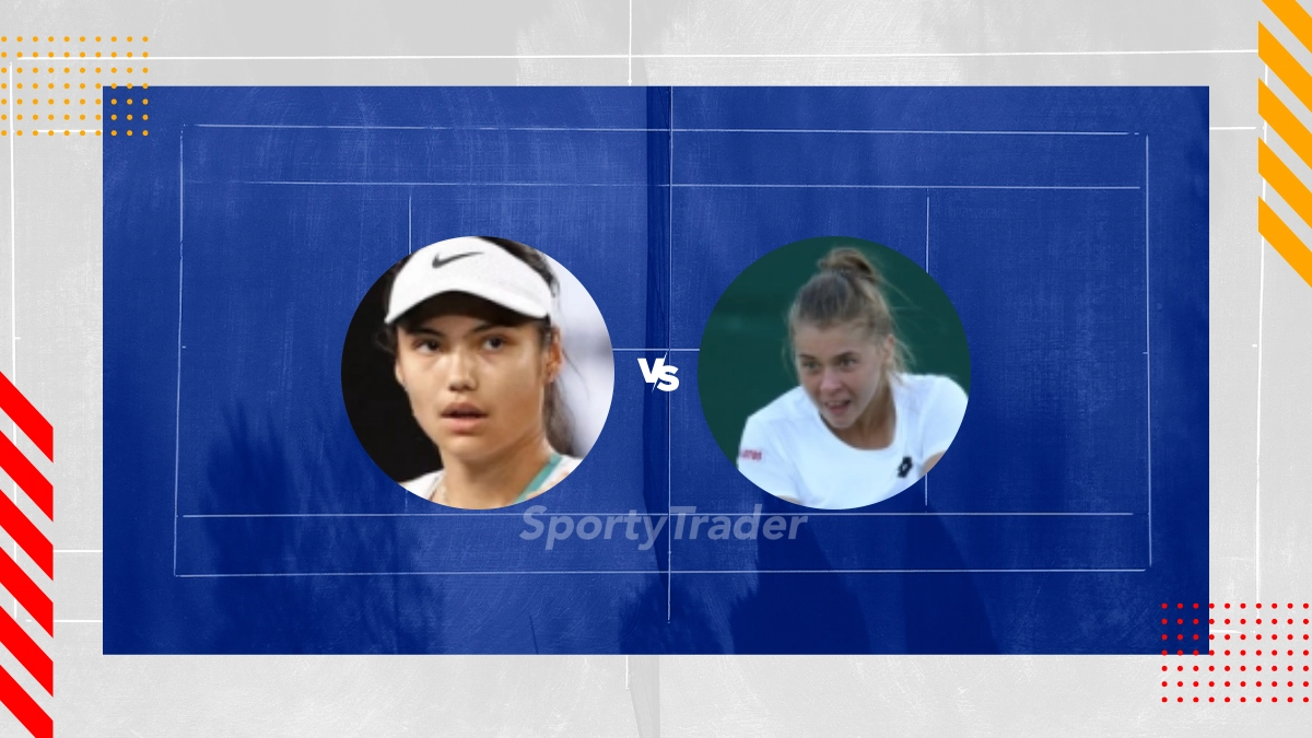 Pronostico Emma Raducanu vs Maja Chwalinska