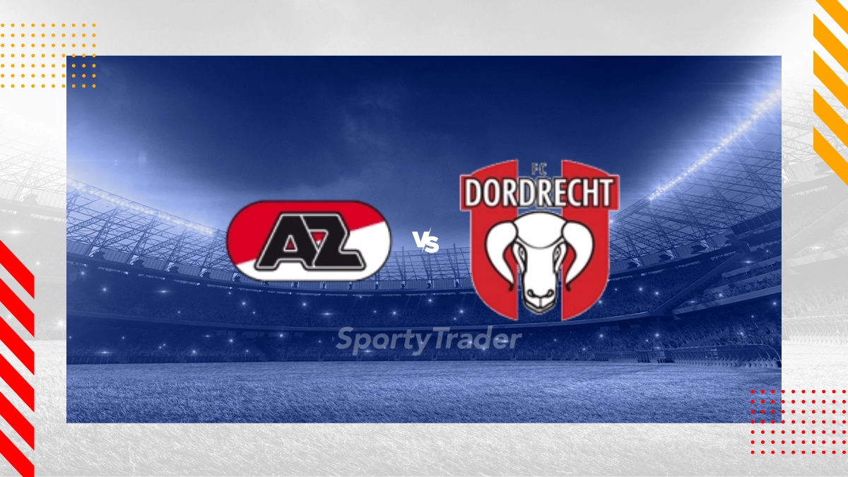 Voorspelling AZ Alkmaar vs FC Dordrecht