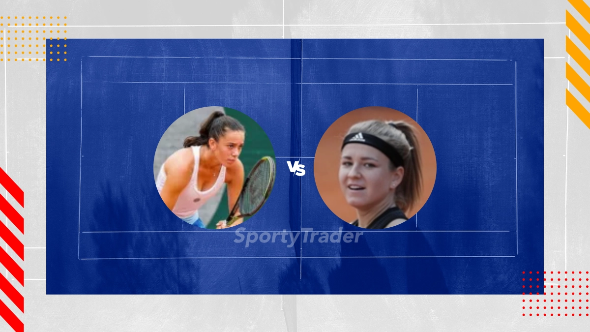 Pronostico Tereza Valentova vs Karolina Muchova