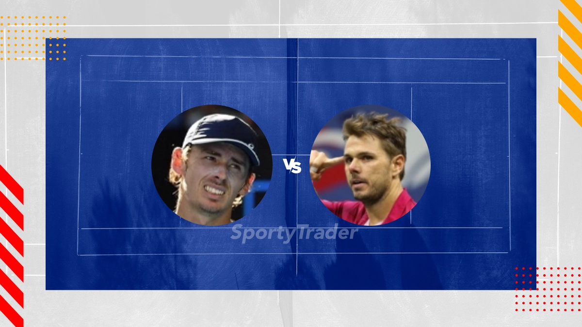 Pronóstico Alex De Minaur vs Stan Wawrinka