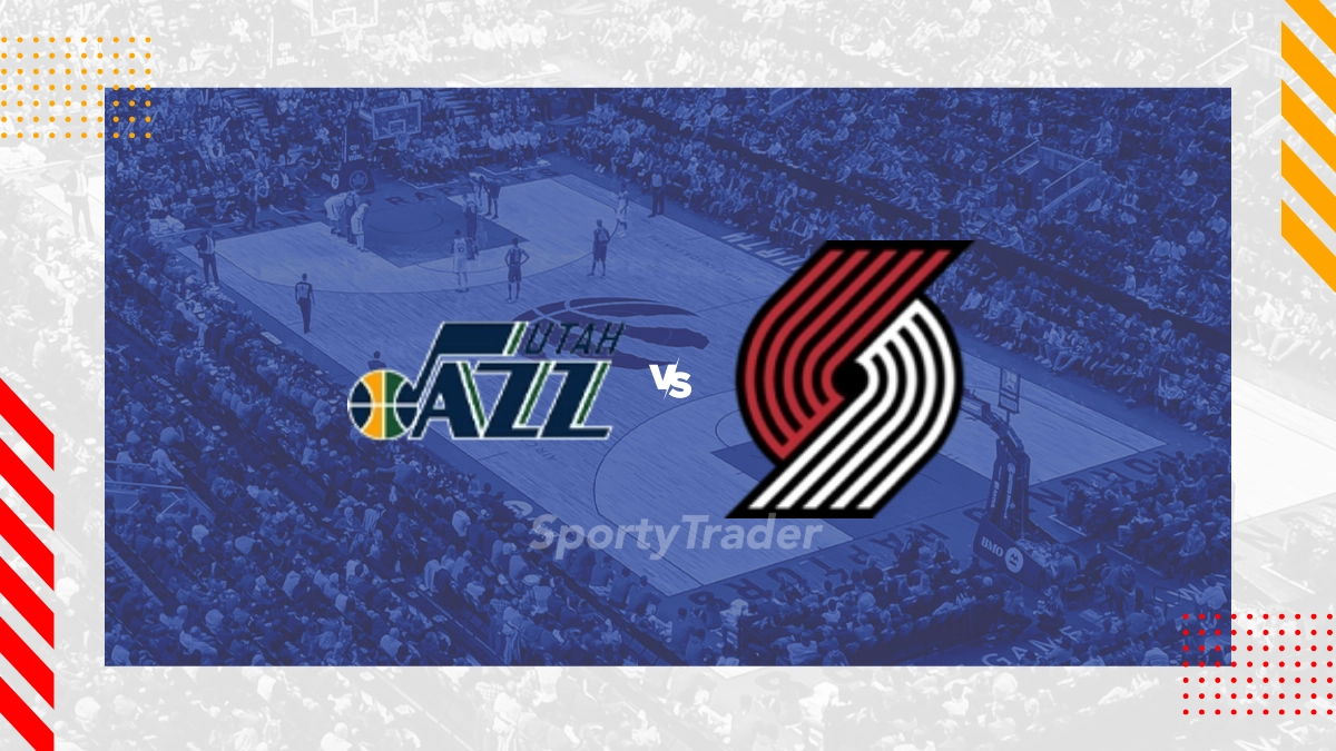 Prognóstico Utah Jazz vs Portland Trail Blazers
