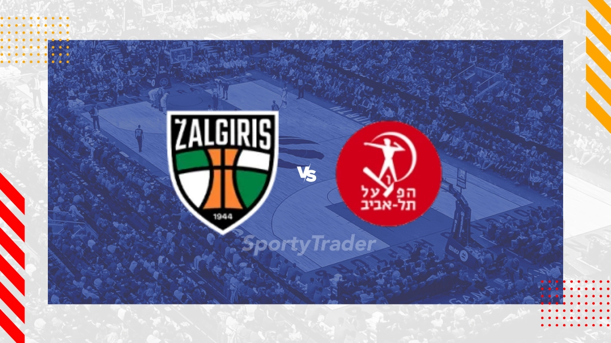 Prognóstico BC Zalgiris Kaunas vs Hapoel Tel-Aviv