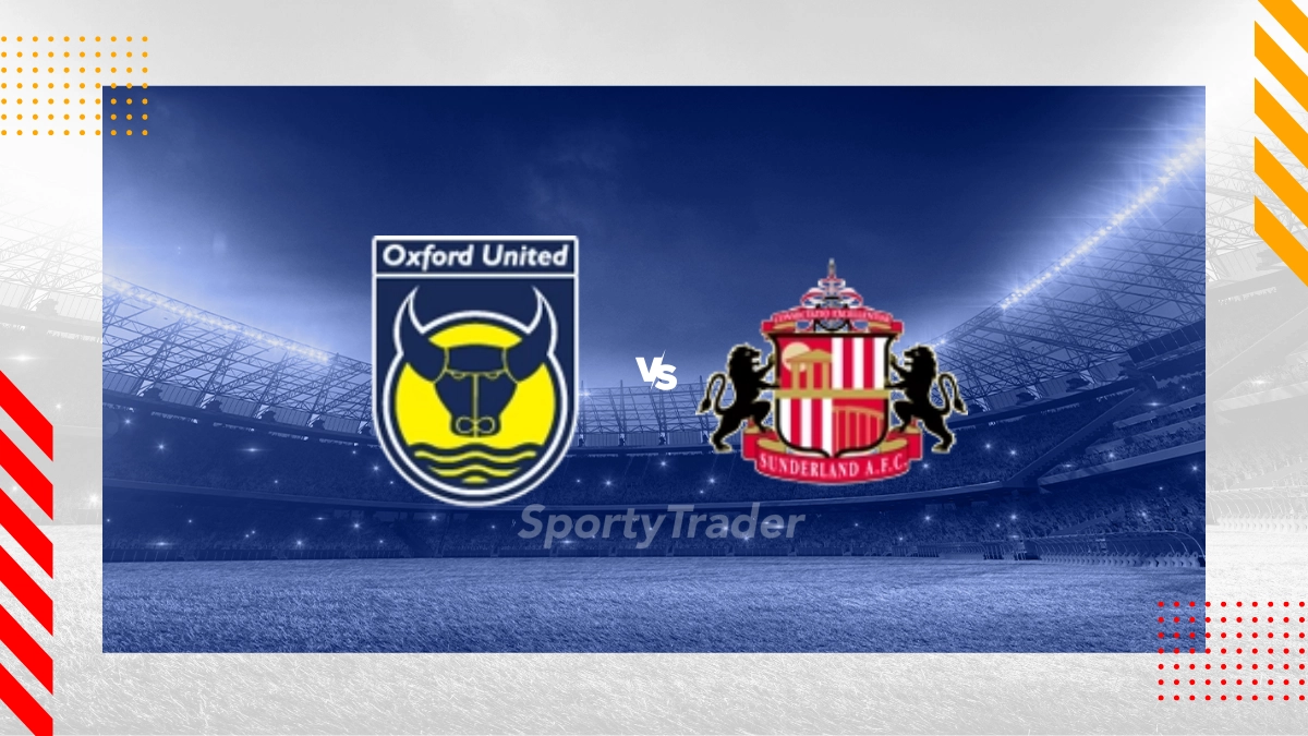 Pronostic Oxford United vs Sunderland