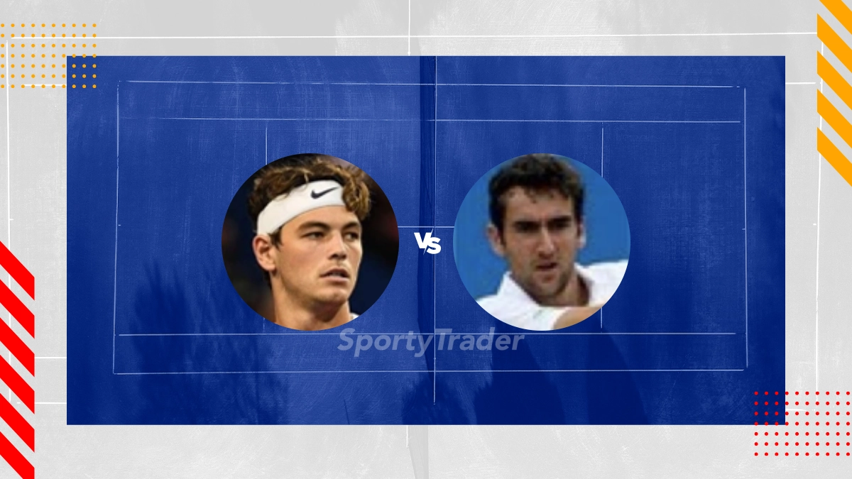 Pronostic Taylor Fritz vs Marin Cilic