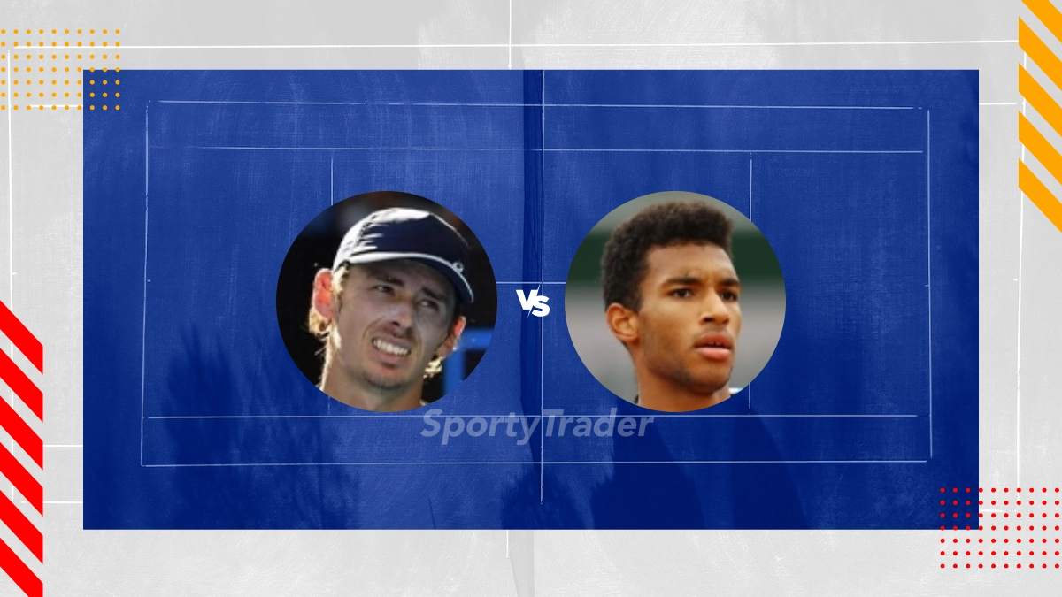 Alex De Minaur vs. Felix Auger Aliassime Prognose