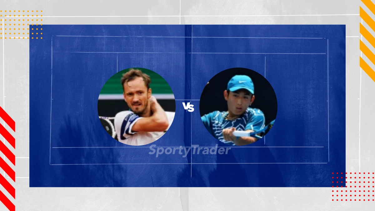 Palpite Daniil Medvedev vs Juncheng Shang
