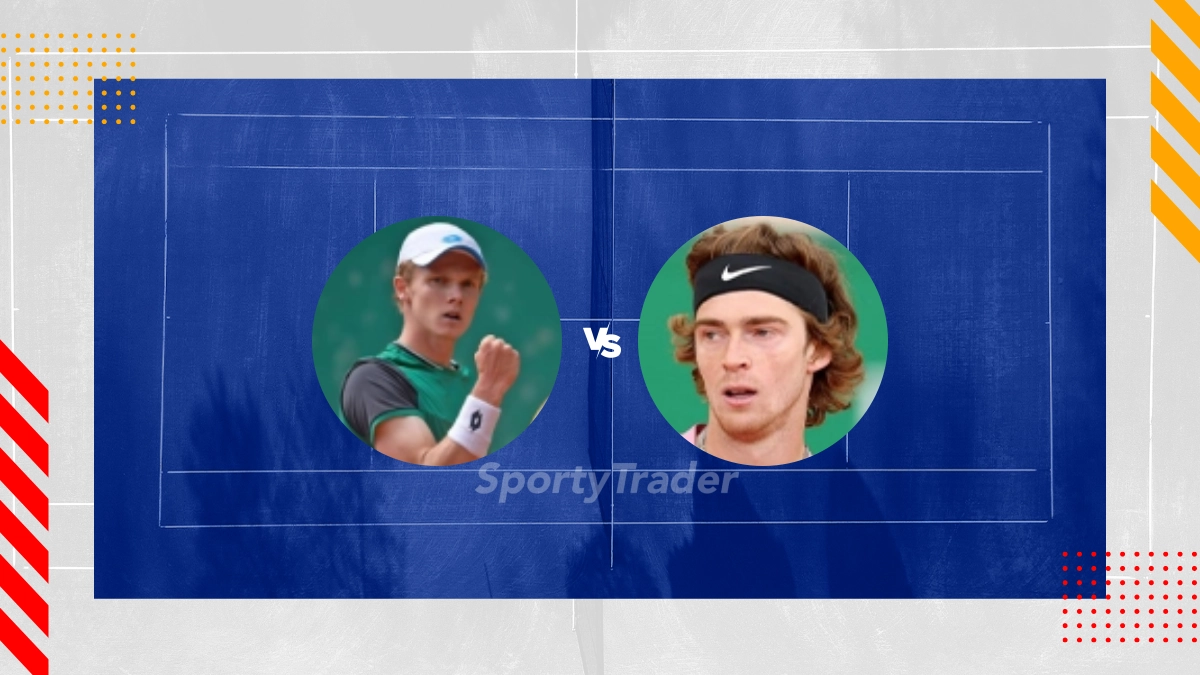Pronostic Jesper De Jong vs Andrey Rublev