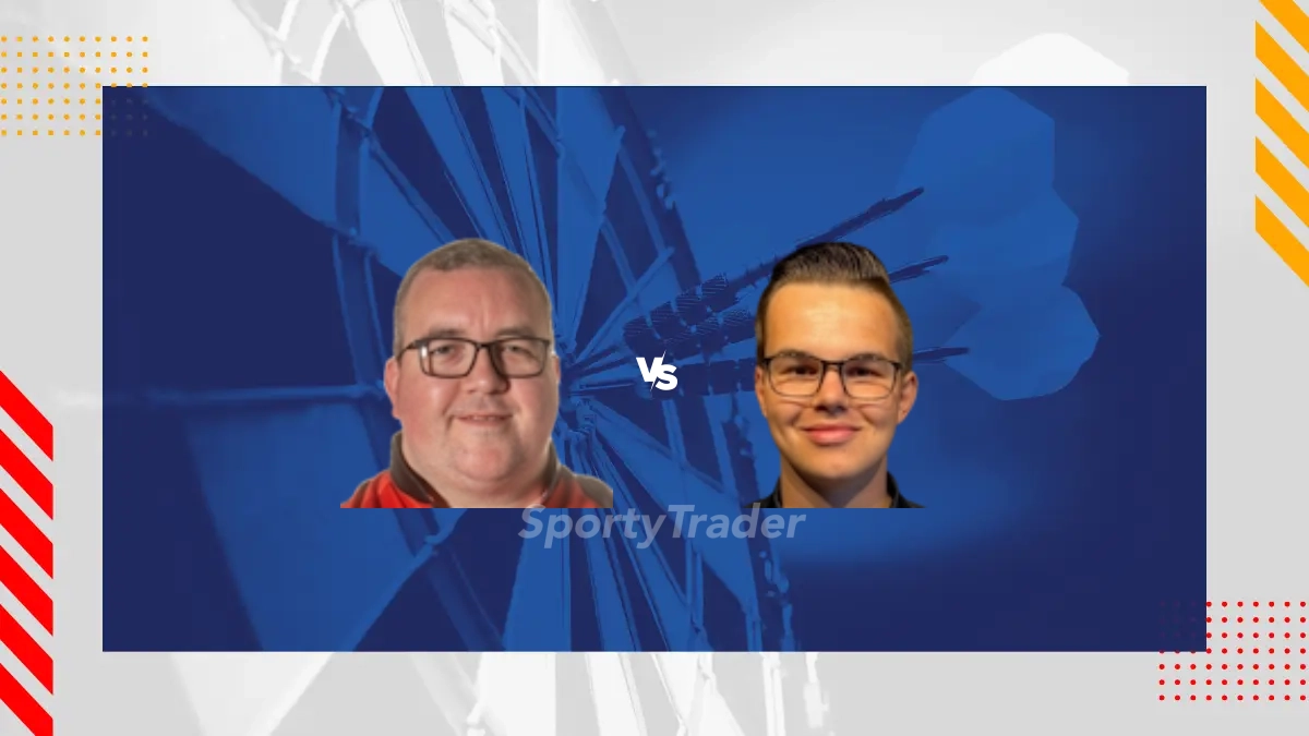 Stephen Bunting vs Gian van Veen Prediction
