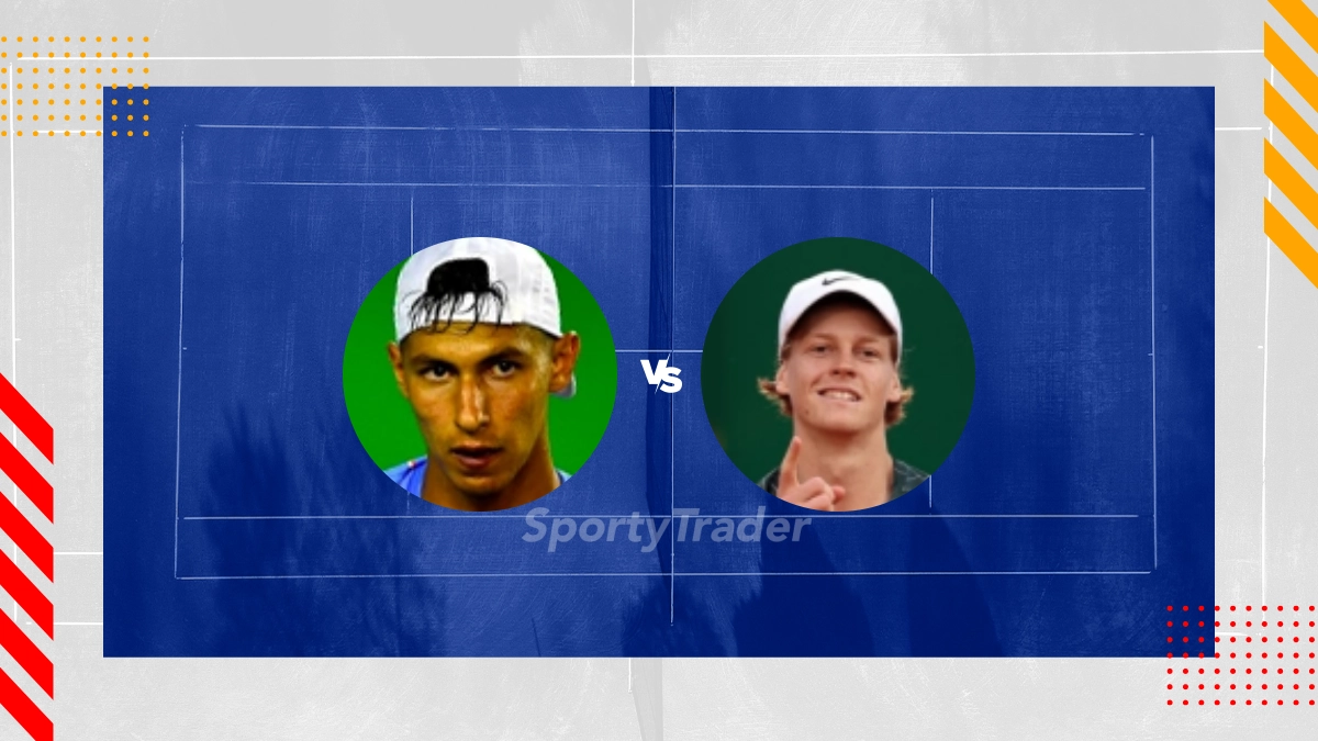 Pronostic Alexei Popyrin vs Jannik Sinner