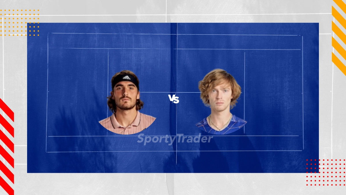 Stefanos Tsitsipas vs Andrey Rublev Prediction