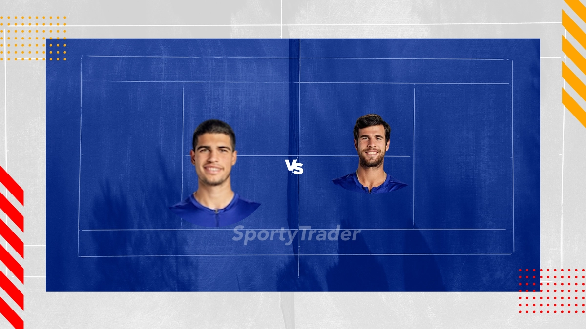Carlos Alcaraz vs Karen Khachanov Prediction