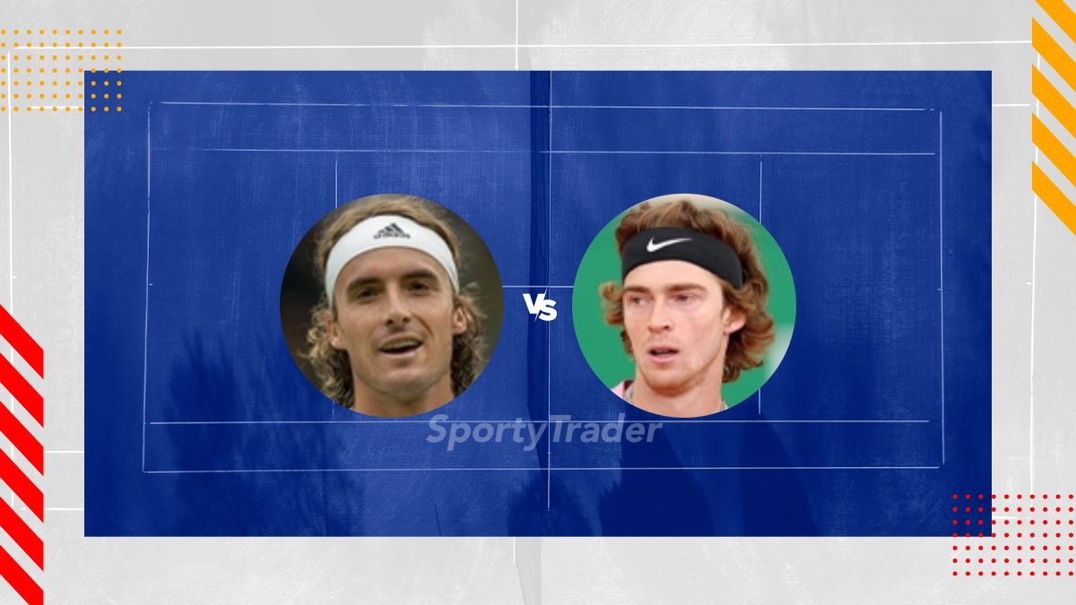 Pronostic Stefanos Tsitsipas vs Andrey Rublev