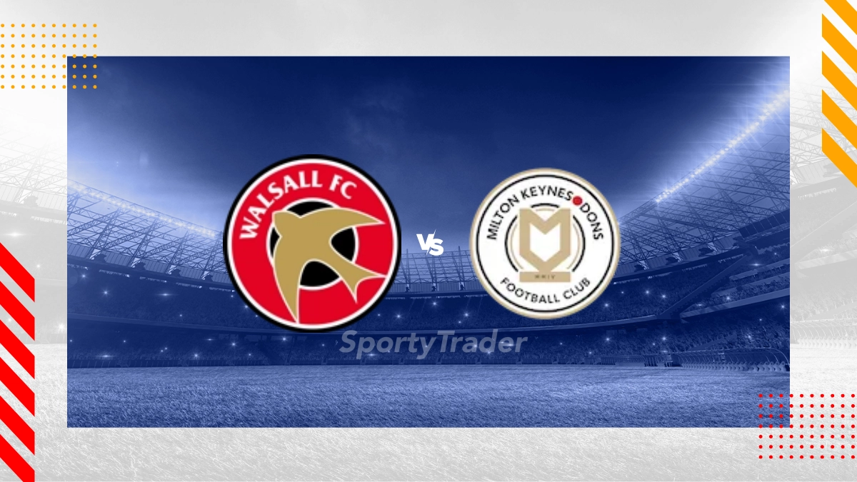Walsall vs Milton Keynes Dons Prediction