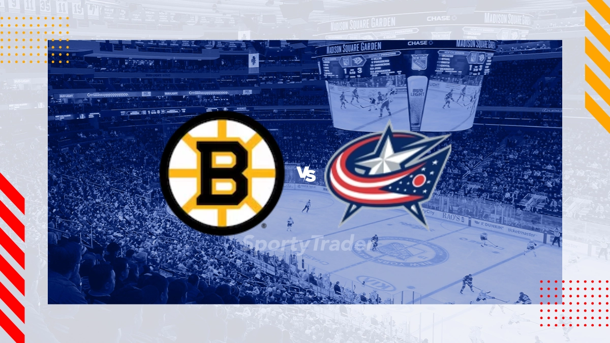 Pronóstico Boston Bruins vs Columbus Blue Jackets