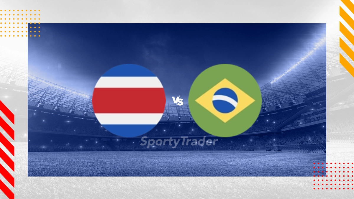 Palpite Costa Rica F vs Brasil F