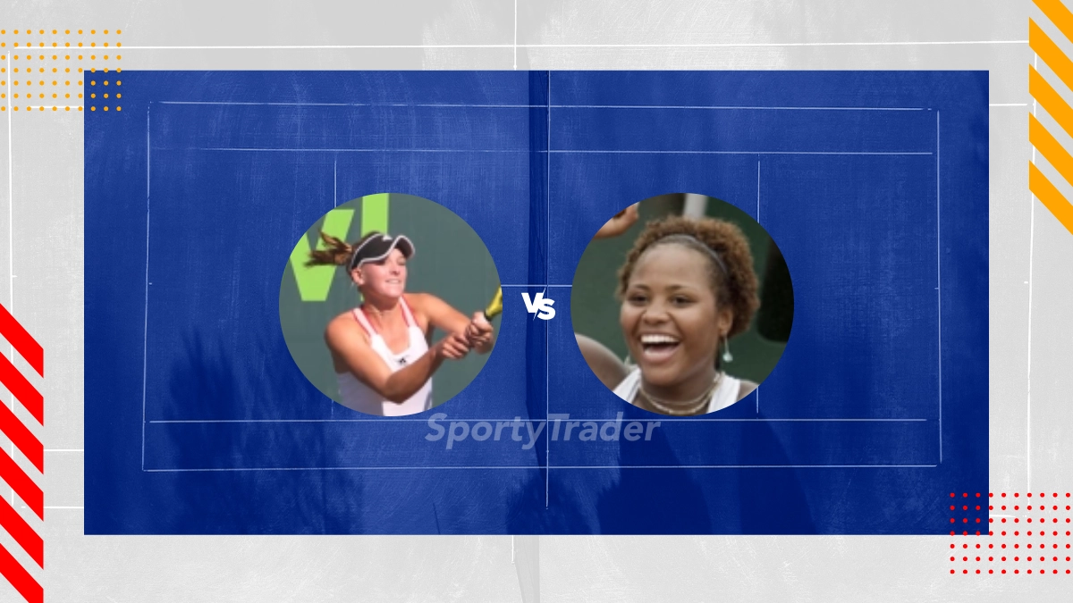 Ashlyn Krueger vs Taylor Townsend Prediction