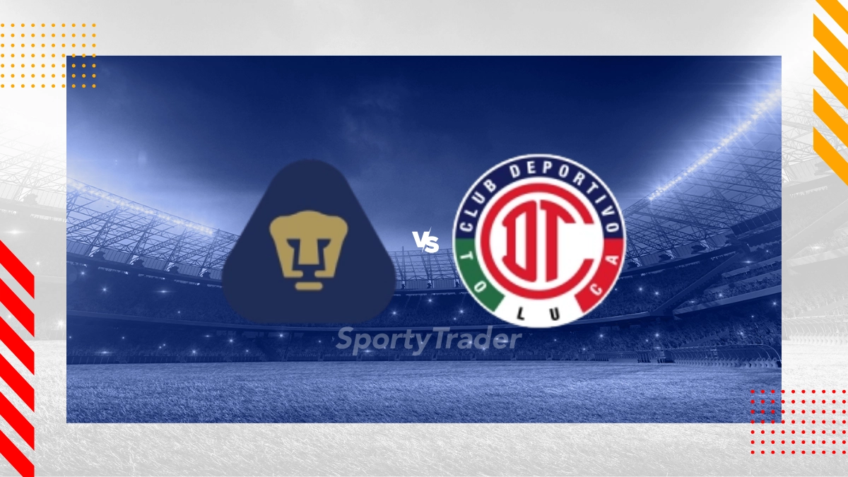Palpite Pumas UNAM vs Deportivo Toluca FC