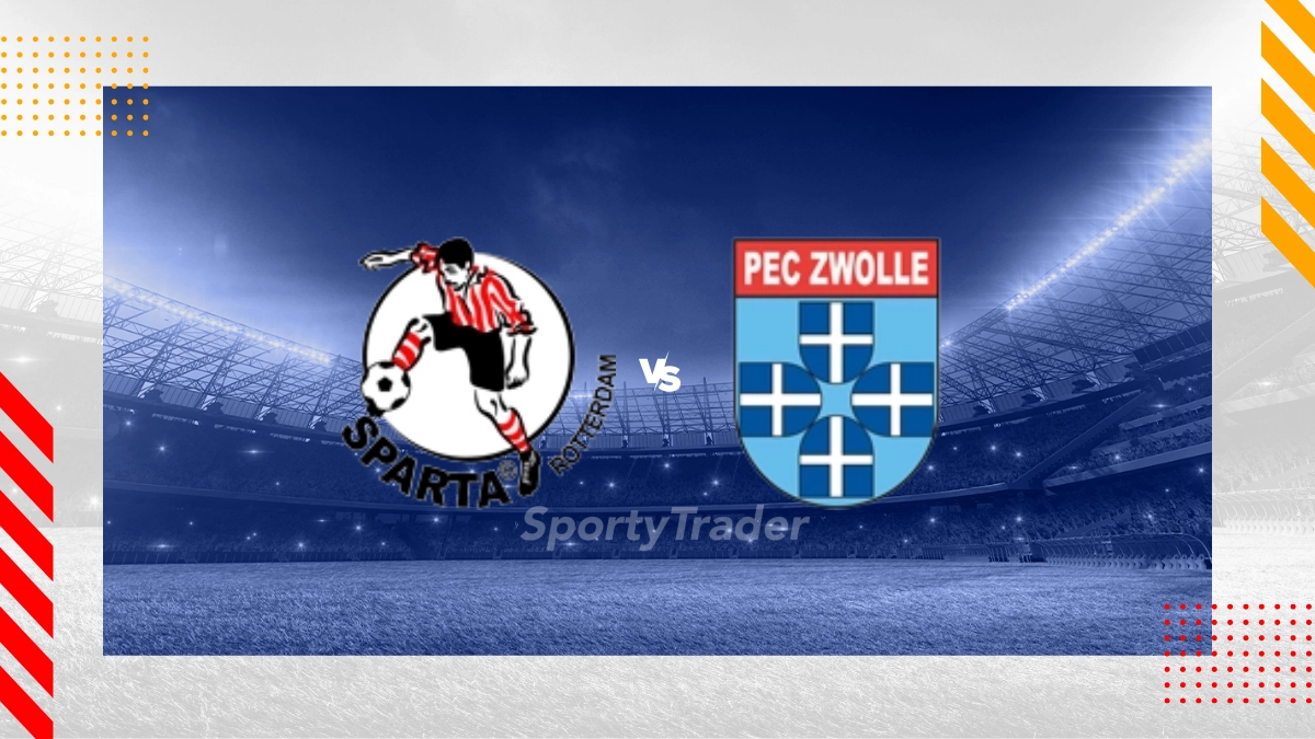 Voorspelling Sparta Rotterdam vs PEC Zwolle