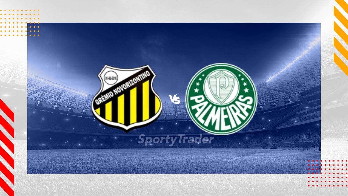 Palpite Grêmio Novorizontino vs Palmeiras