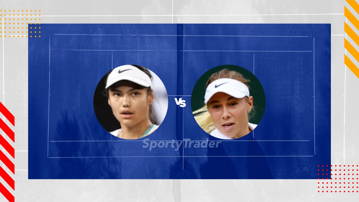 Pronostic Emma Raducanu vs Amanda Anisimova