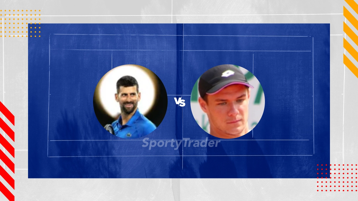 Pronostico Novak Djokovic vs Kamil Majchrzak
